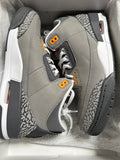 Jordan 3 Cool Grey (Sz. 9, 9.5, 10, 10.5, 11, 11.5)
